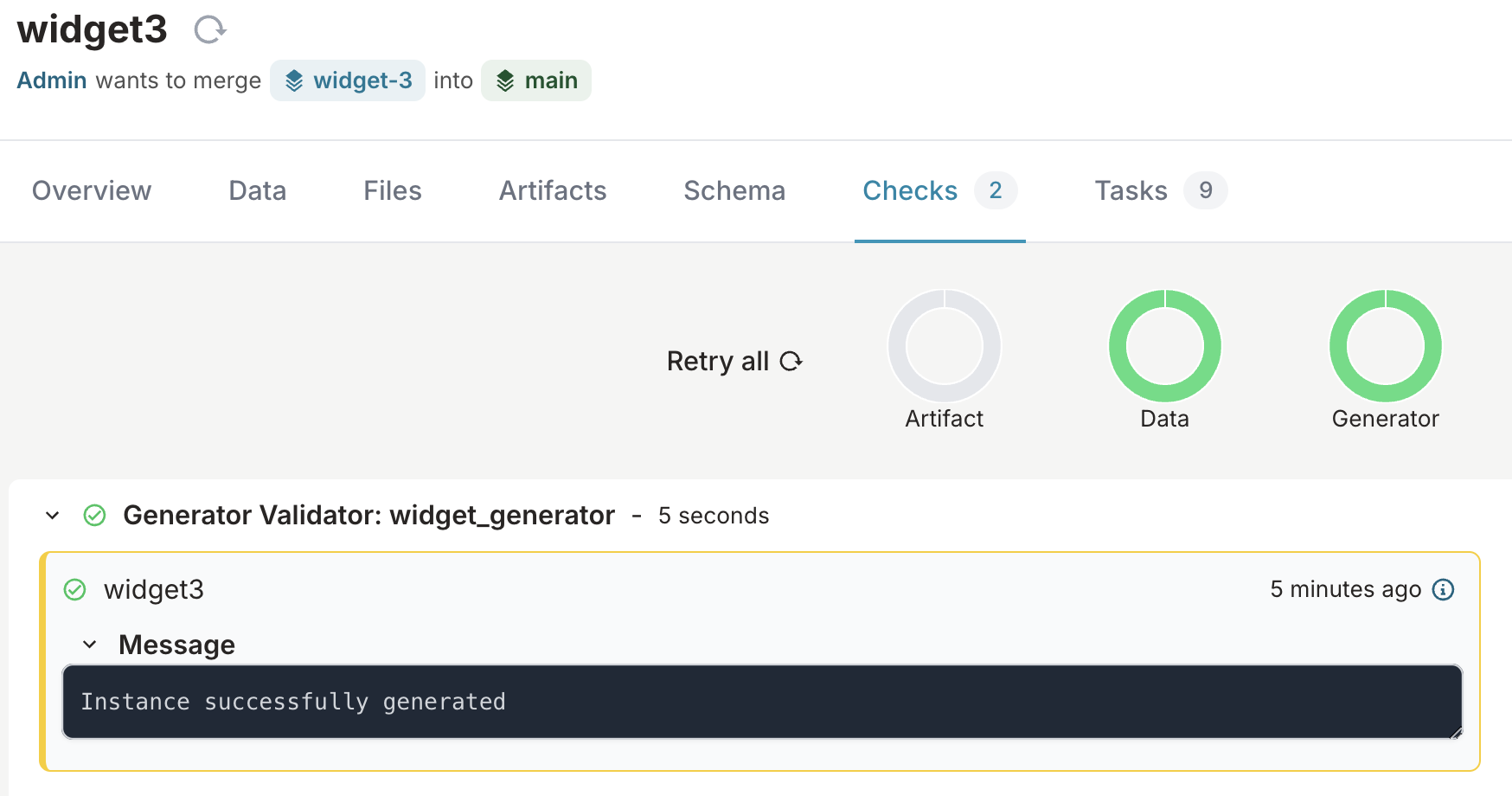 Generator CI Check